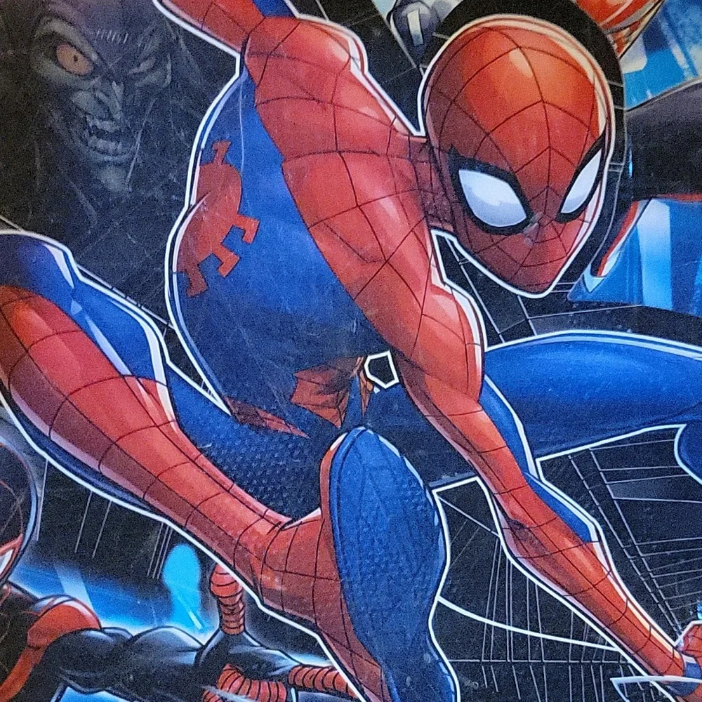 Marvel Spider-Man red blue backpack 12x16x5